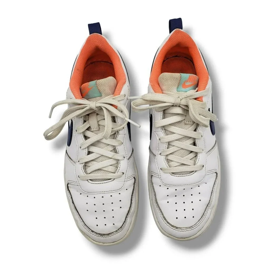 Nike Court Borough Low 2 Sneakers‎ GS Youth 7 White BQ5448-112